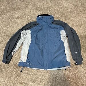 Columbia Men's Blue and Gray Performance Jacket
